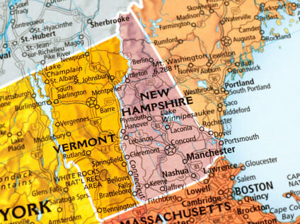 Vermont and New Hampshire States
