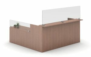 calibrate-reception-station-with-freestanding-lexan-clip-screens